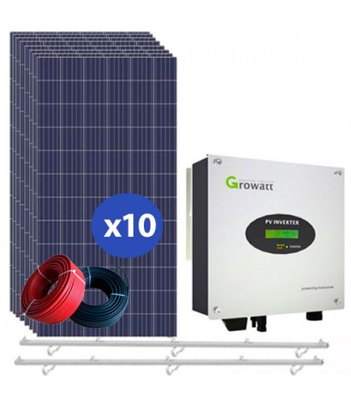 10 pannelli solari kit autoconsumo