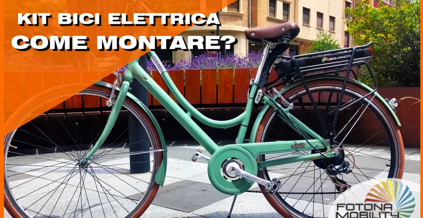 Come Assemblare un Kit per Bicicletta Elettrica