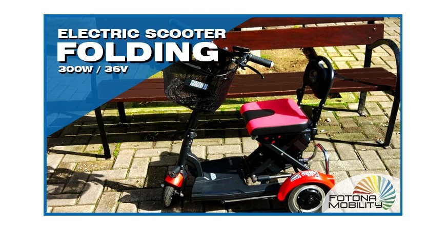 Ultra Lightweight Folding Scooter