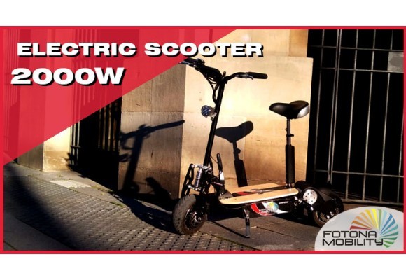 Electric Scooter for adults 2000W 60V | Video Review |