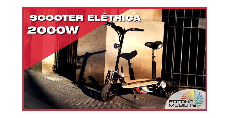 Scooter Sénior Elétrica 2000W 60V |2020|