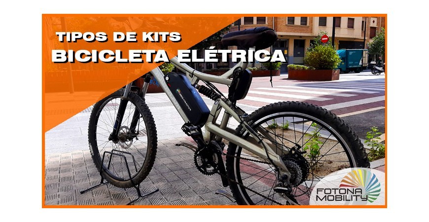 Tipos de Kits de Bicicletas Elétricas